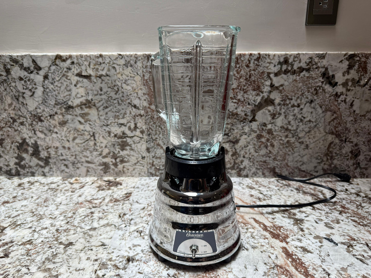 Licuadora Oster Profesional 1 Velocidad Cristal