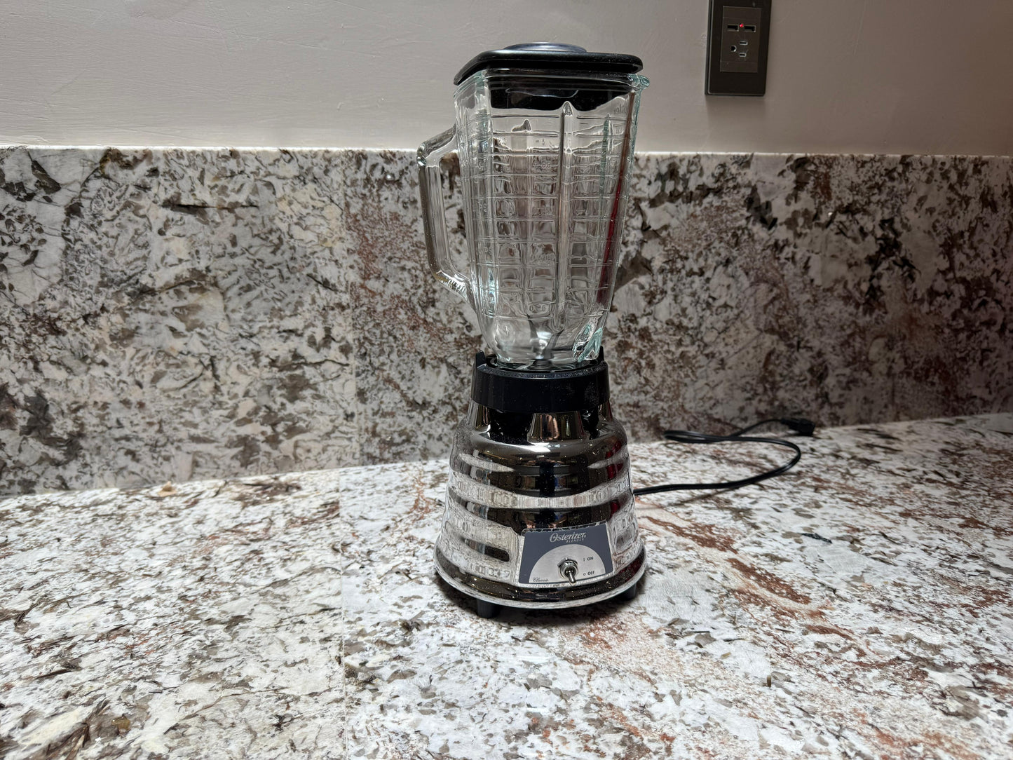Licuadora Oster Profesional 1 Velocidad Cristal