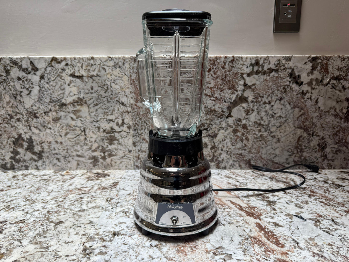 Licuadora Oster Profesional 1 Velocidad Cristal