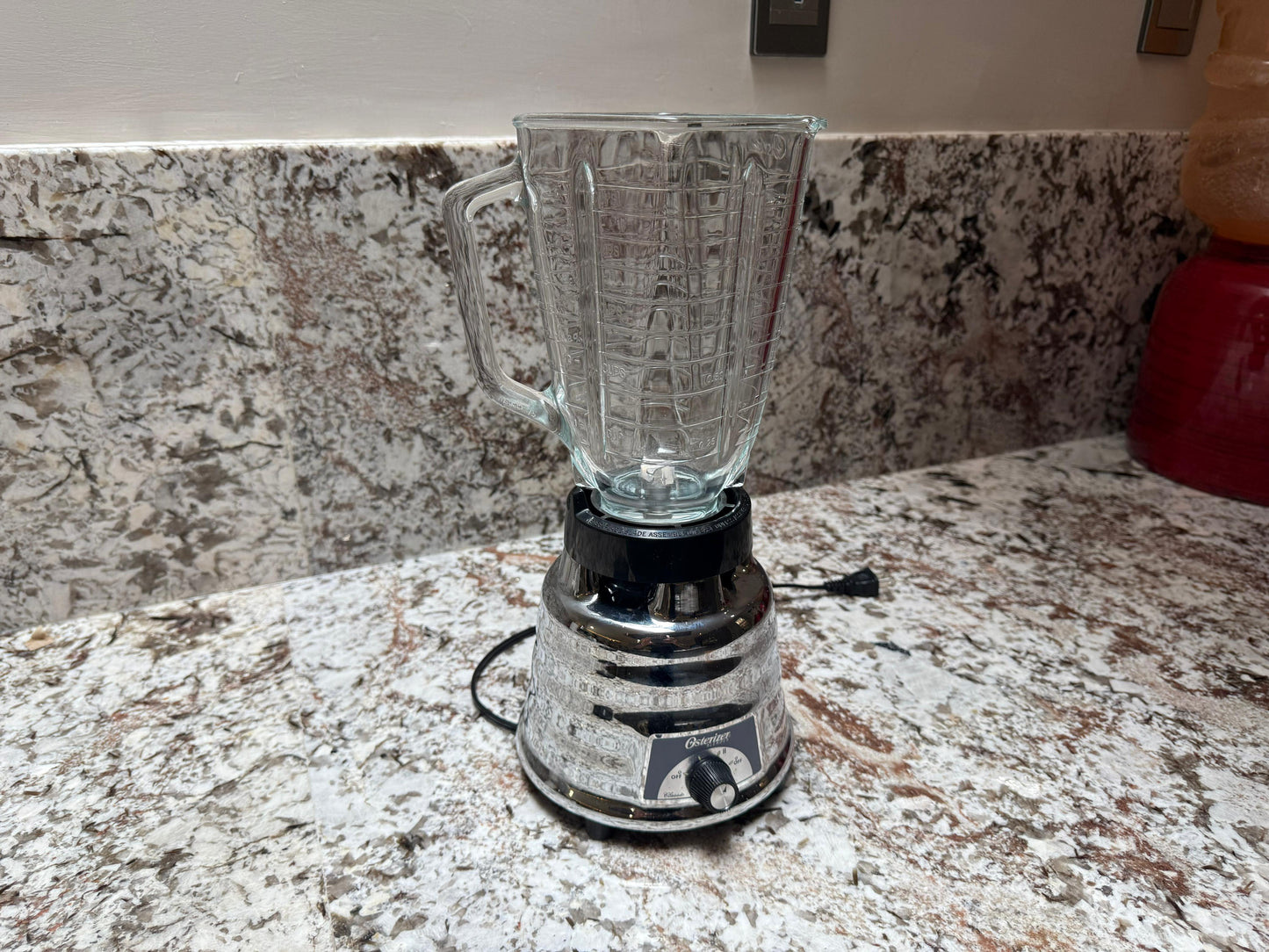 Licuadora Oster Profesional 2 Velocidades Cristal