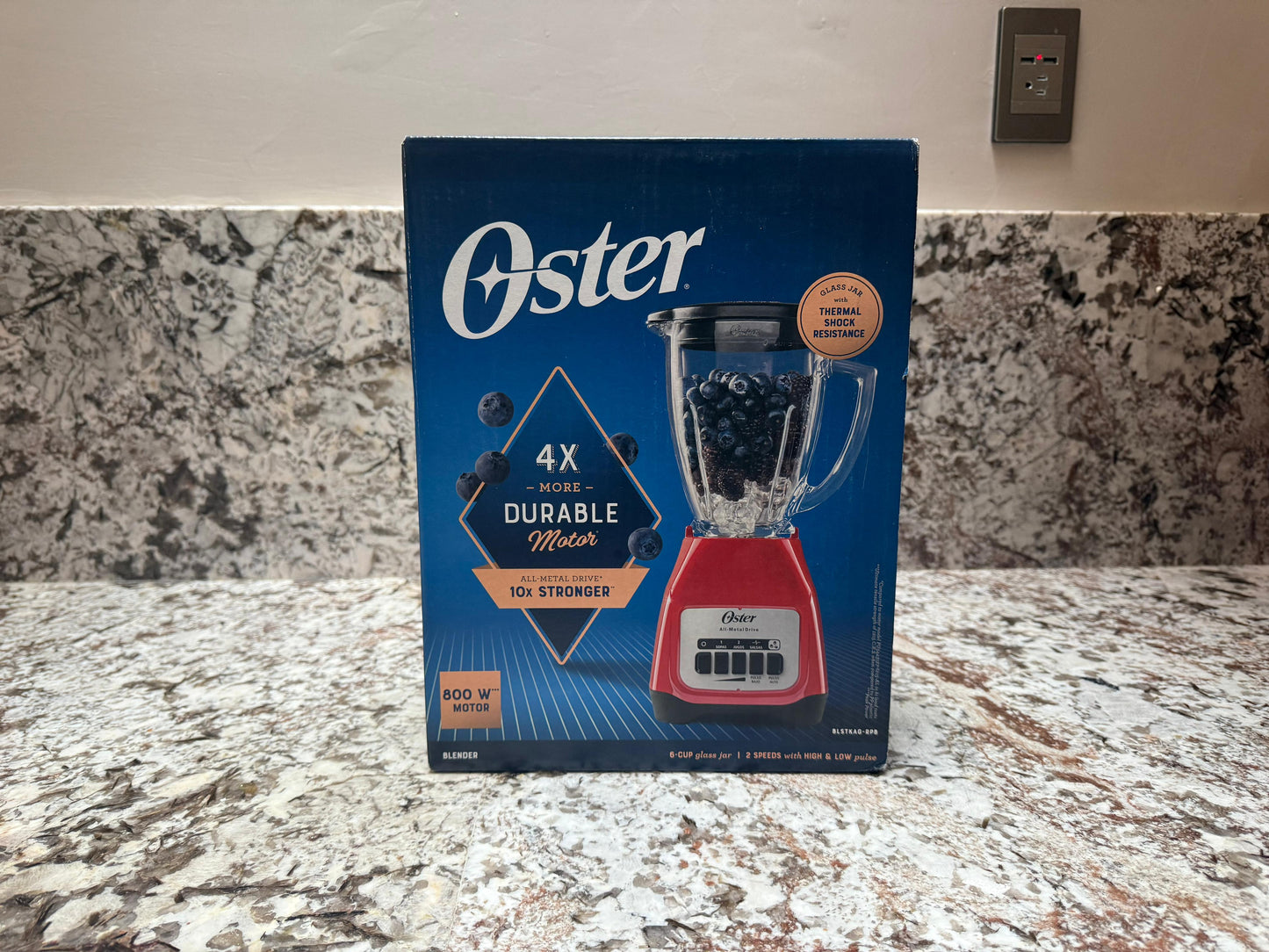 Licuadora Oster Esencial Vidrio