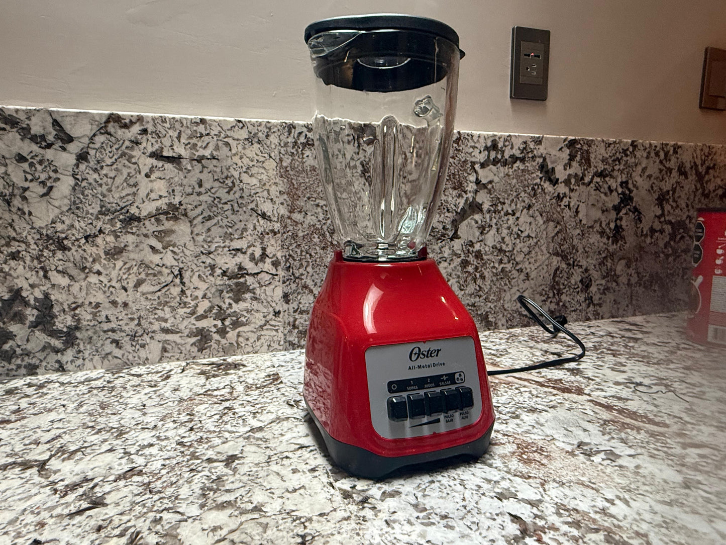 Licuadora Oster Esencial Vidrio